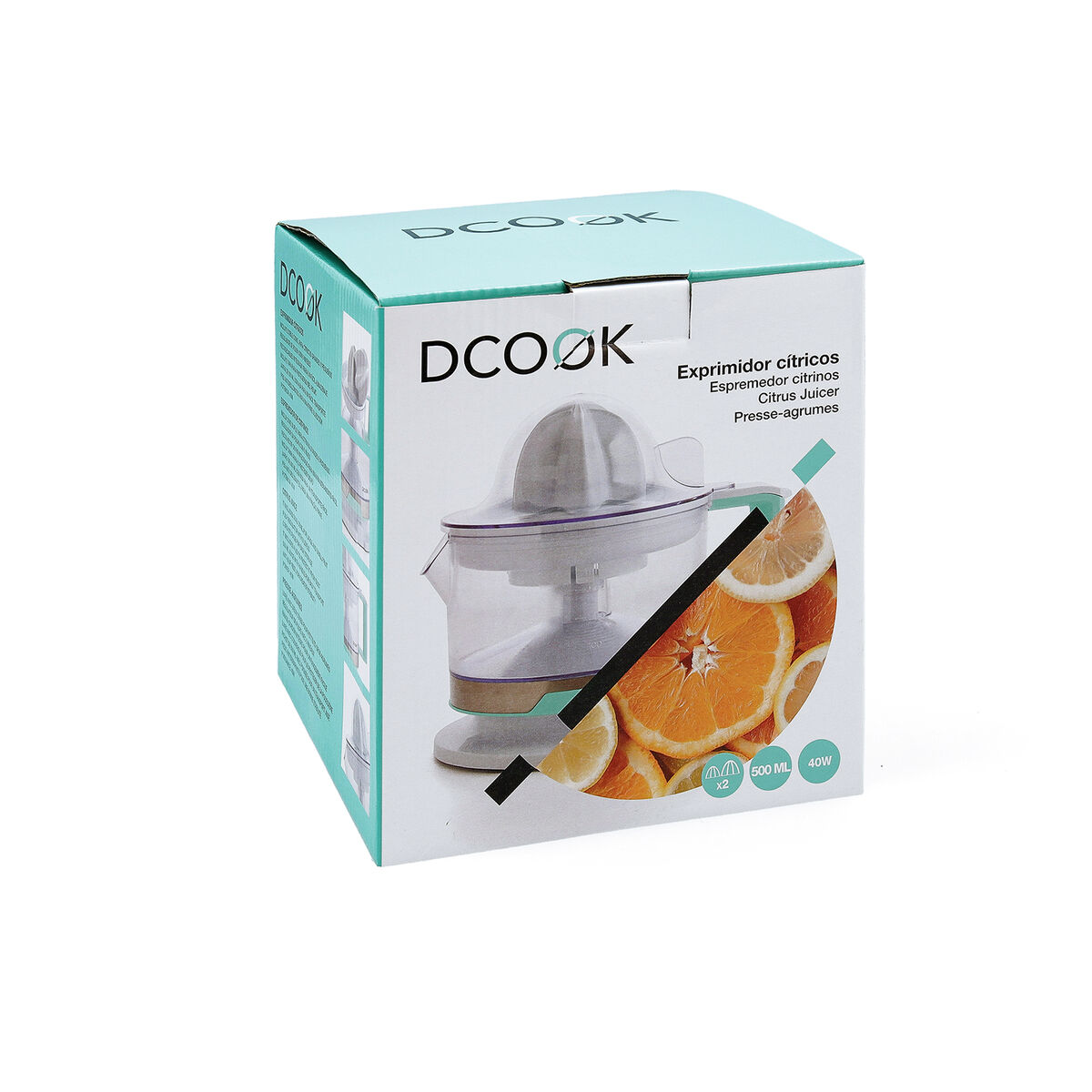 Storcător Electric Dcook Gallery Alb 40 W 500 ml 6 Unități